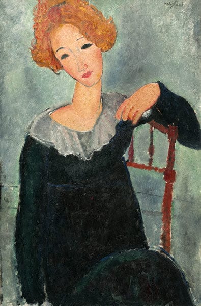 Femme rousse 1917 – Amedeo Modigliani Amedeo Modigliani 70x105