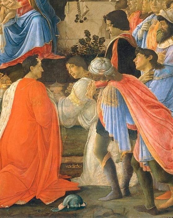 Adoration des Rois, Det – Sandro Botticelli Sandro Botticelli 70x85