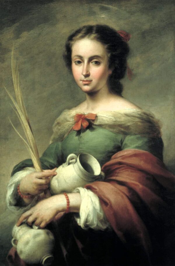 St. Rufina – Bartolomé Esteban Murillo Bartolomé Esteban Murillo 70x105