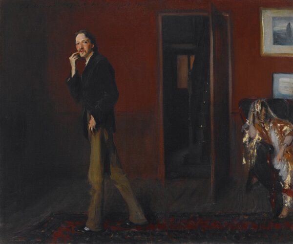 Robert Louis Stevenson et sa femme – John Singer Sargent John Singer Sargent 85x75