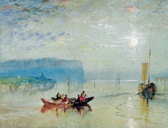 Scène sur la Loire – William Turner William Turner