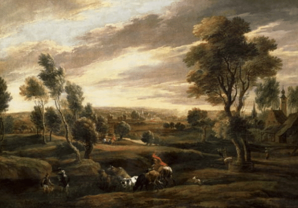 Vaste paysage boisé – Peter Paul Rubens Peter Paul Rubens 105x70