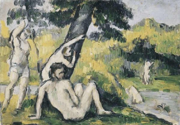 La place de bain – Paul Cézanne Paul Cézanne 105x70