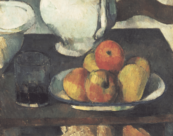 La nature morte avec des pommes – Paul Cézanne Paul Cézanne 85x75