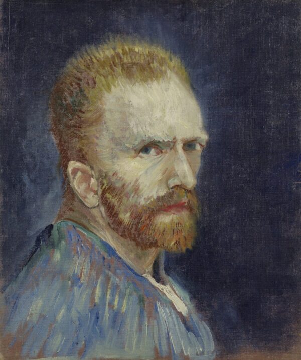 Autoportrait,1887 de Van Gogh Série des Autoportraits de Vincent van Gogh 70x85