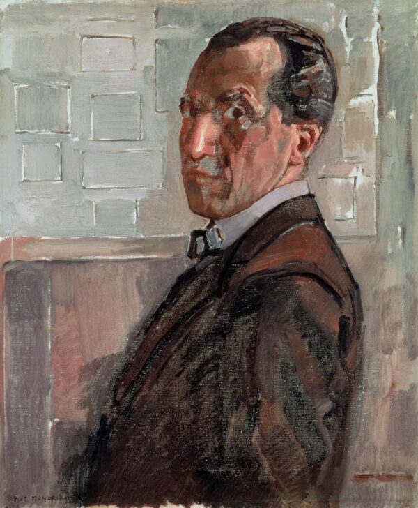 Autoportrait – Mondrian Piet Mondrian 70x85