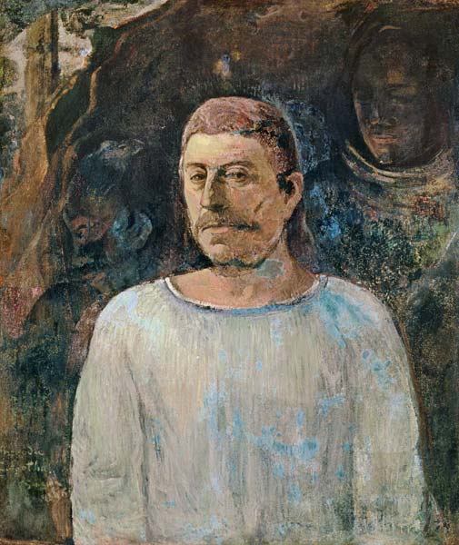 Autoportrait près du Golgotha – Paul Gauguin Paul Gauguin 70x85