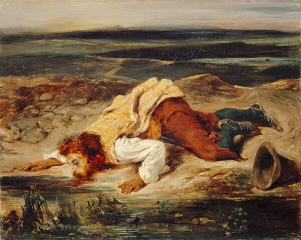 Pâtre romain – Eugène Delacroix Eugène Delacroix 85x75