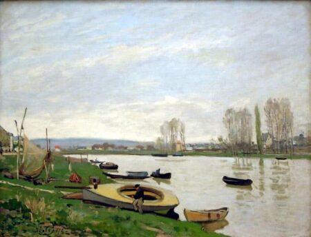 La Seine à Argenteuil – Alfred Sisley Alfred Sisley