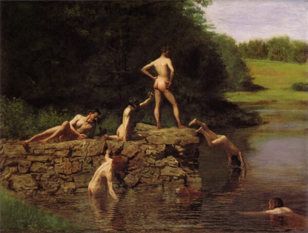 La Piscine – Thomas Eakins Thomas Eakins 85x75