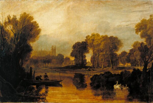 Eton College depuis la rivière – William Turner William Turner 105x70