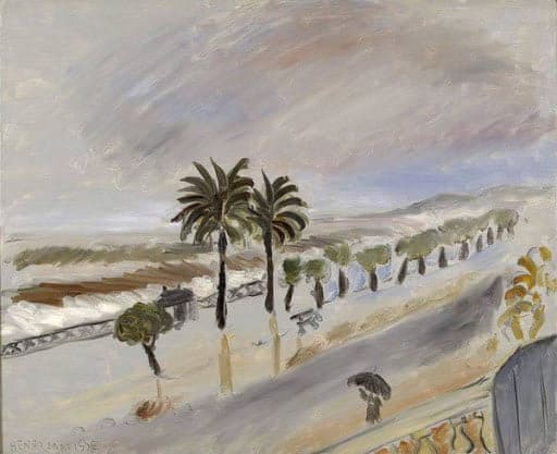 Une tempête à Nice 1919 – Matisse Henri Matisse 85x75