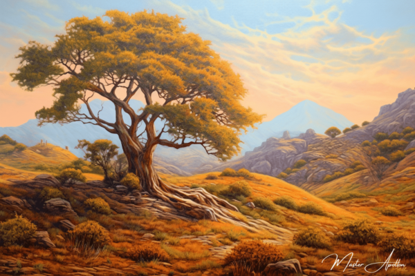 Tableau arbre en été Tableaux Contemporains