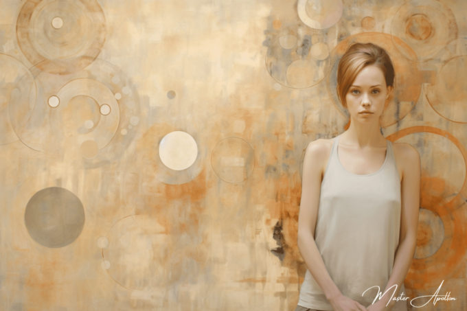 Tableau beige contemporain Julie Tableaux Contemporains 2
