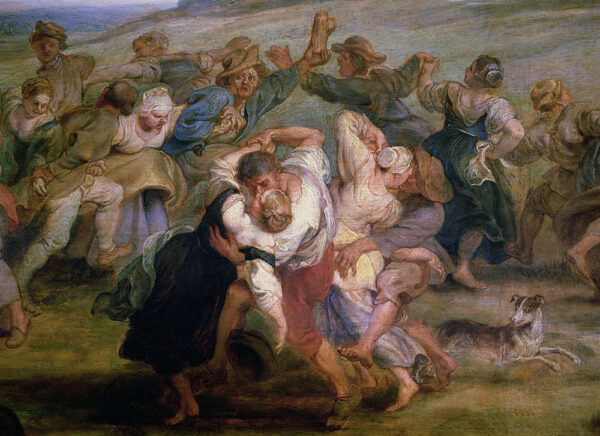 La Kermesse, détail de paysans dansant – Peter Paul Rubens Peter Paul Rubens 105x70