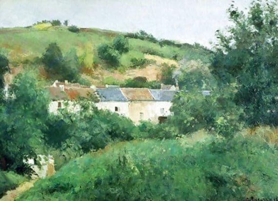 Le chemin dans le village – Edouard Manet Édouard Manet