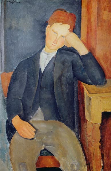 Le jeune apprenti – Amedeo Modigliani Amedeo Modigliani 70x105