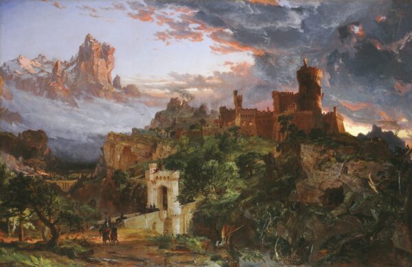 L’esprit de la guerre – Jasper Francis Cropsey Jasper Francis Cropsey 105x70