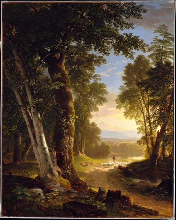 Les hêtres, 1845 – Asher Brown Durand Asher Brown Durand