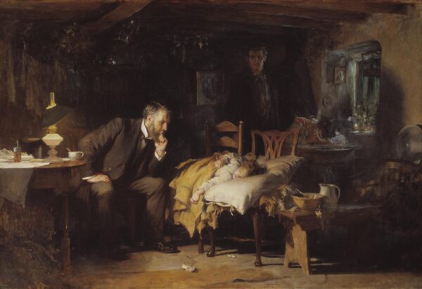 Le Docteur – Luke Fildes Luke Fildes 105x70