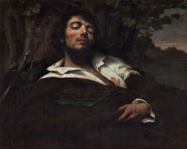 L’Homme blessé – Gustave Courbet Gustave Courbet 85x75