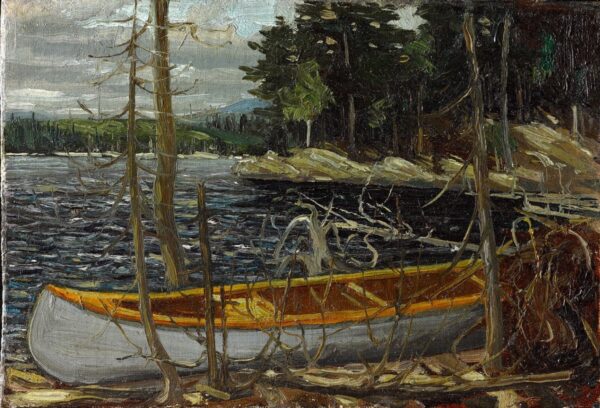 Le canoë – Tom Thomson Tom Thomson