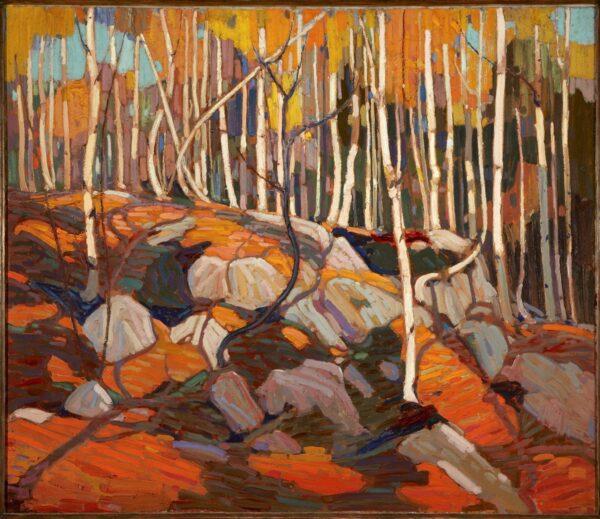 Le bosquet de bouleaux, automne – Tom Thomson Tom Thomson