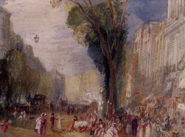 Boulevard des Italiennes – William Turner William Turner 105x70