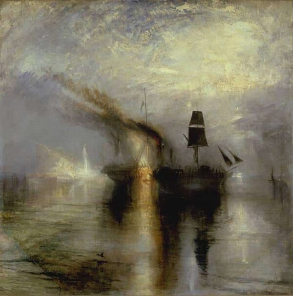 Paix funérailles en mer – William Turner William Turner 70x70