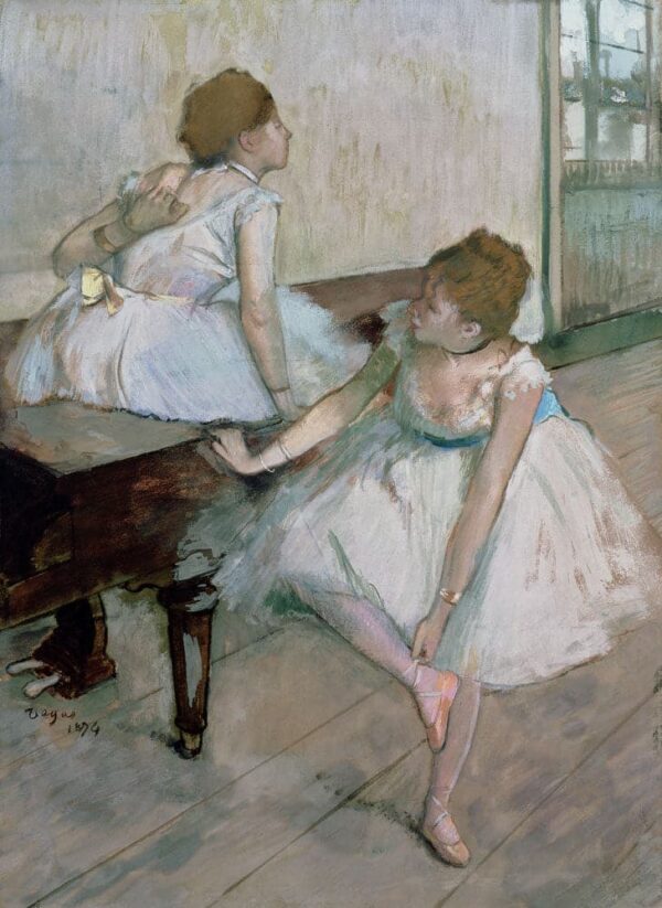 Deux danseurs se reposant – Edgar Degas Edgar Degas 70x105