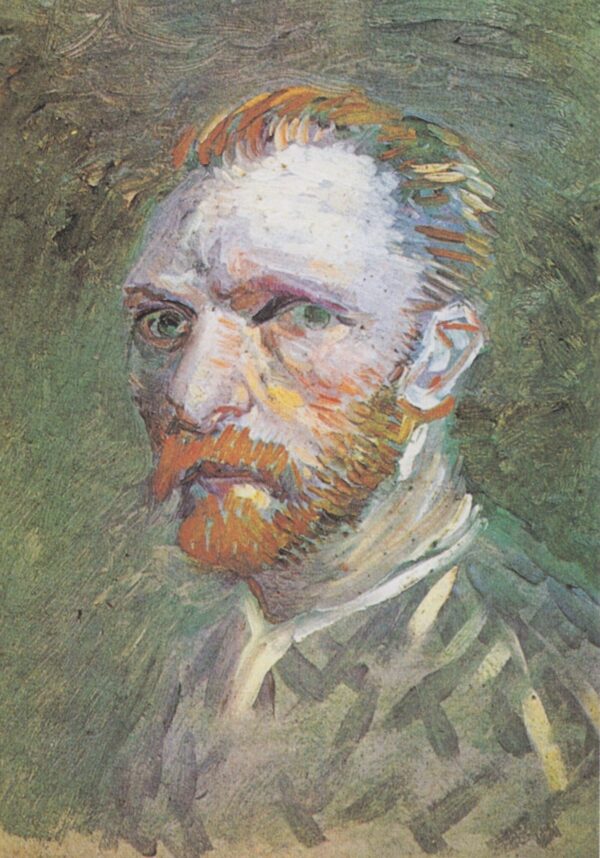 Autoportrait,1887 – Van Gogh Série des Autoportraits de Vincent van Gogh 70x105