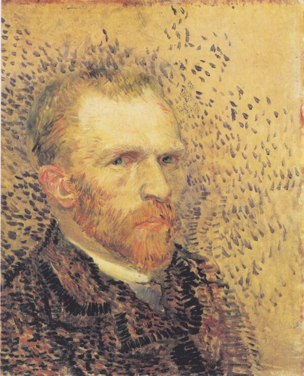 Autoportrait Vincent Van Gogh – Van Gogh Série des Autoportraits de Vincent van Gogh 70x85