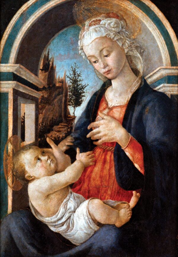 La Vierge et l’Enfant – Sandro Botticelli Sandro Botticelli 70x105