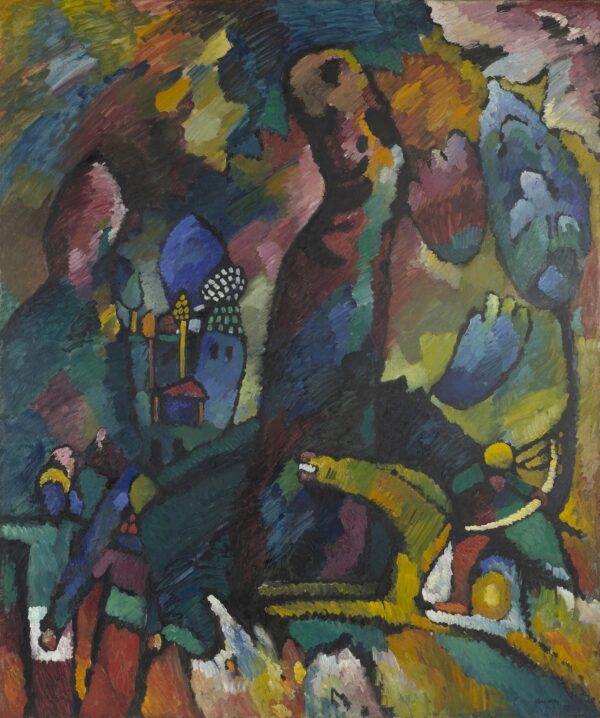 Avec un archer – Vassily Kandinsky Vassily Kandinsky 70x85