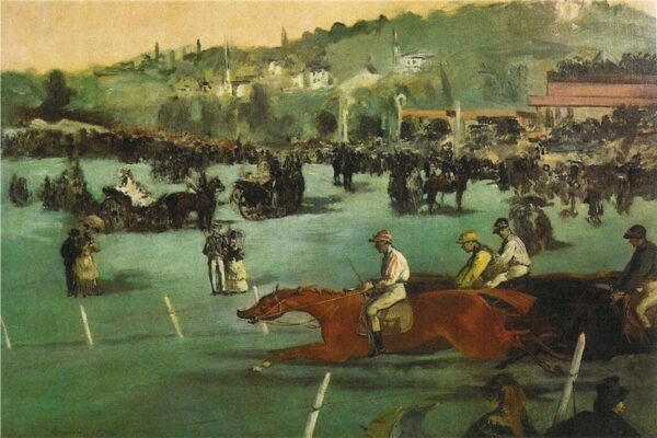 Courses de chevaux – Edouard Manet Édouard Manet 105x70