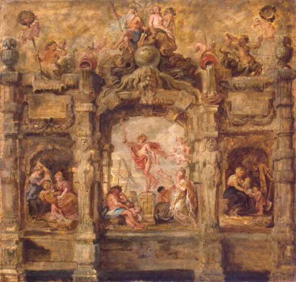 Mercure qui s’éloigne (Mercurius Abituriens) – Peter Paul Rubens Peter Paul Rubens 70x70