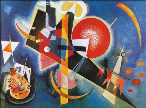 Dans le bleu – Vassily Kandinsky Vassily Kandinsky 105x70