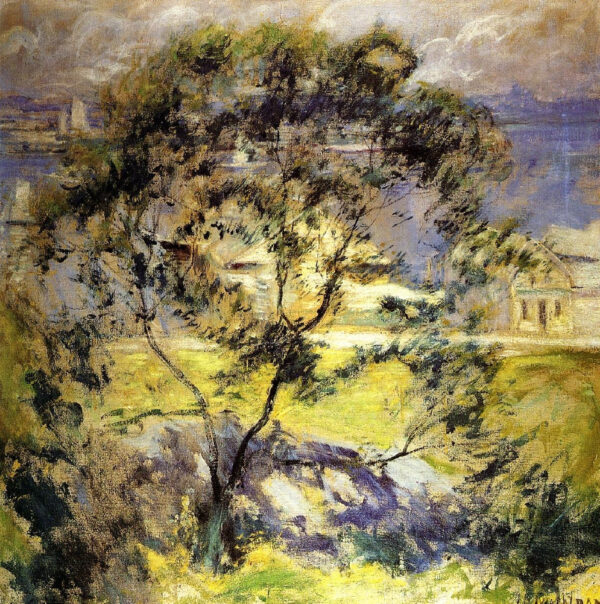 Cerisier sauvage – John Henry Twachtman John Henry Twachtman 70x70