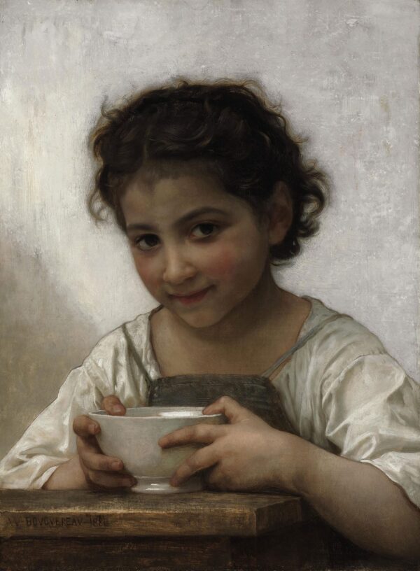 Soupe au lait – William Bouguereau William Bouguereau 70x105