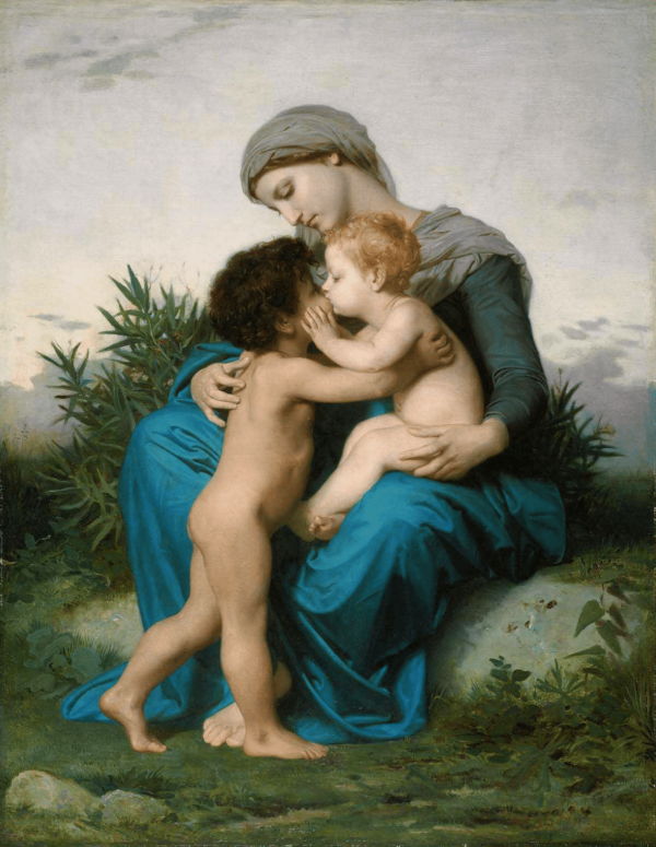 L’amour fraternel – William Bouguereau William Bouguereau 70x85