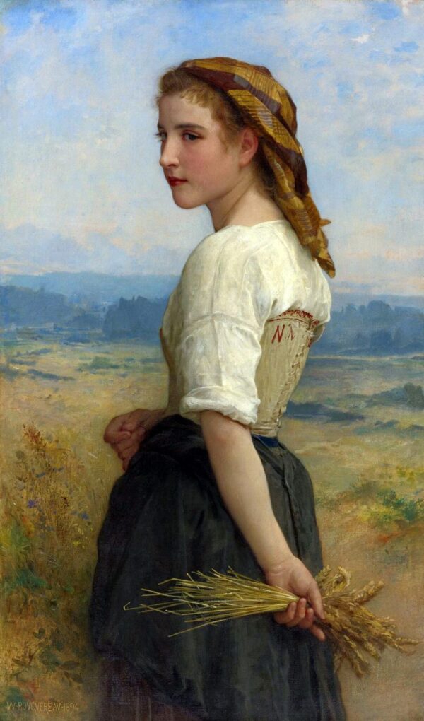 Glaneuse – William Bouguereau William Bouguereau 70x120