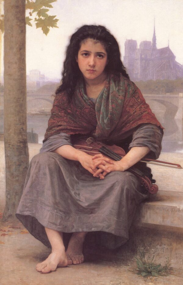 La Bohémienne – William Bouguereau William Bouguereau 70x105