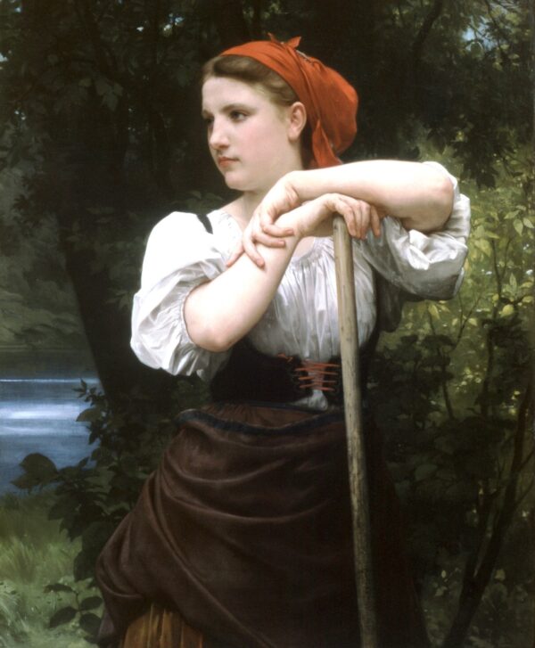 Faneuse – William Bouguereau William Bouguereau 70x85