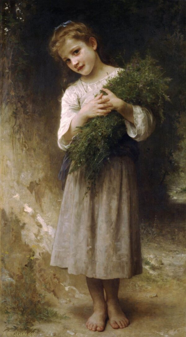 Retour Champs – William Bouguereau William Bouguereau 70x120