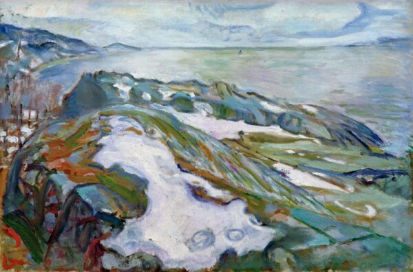 Paysage d’hiver – Edvard Munch Edvard Munch 105x70