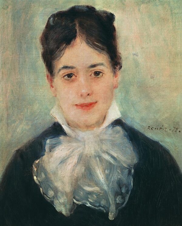 Femme souriante – Pierre-Auguste Renoir Pierre-Auguste Renoir 70x85