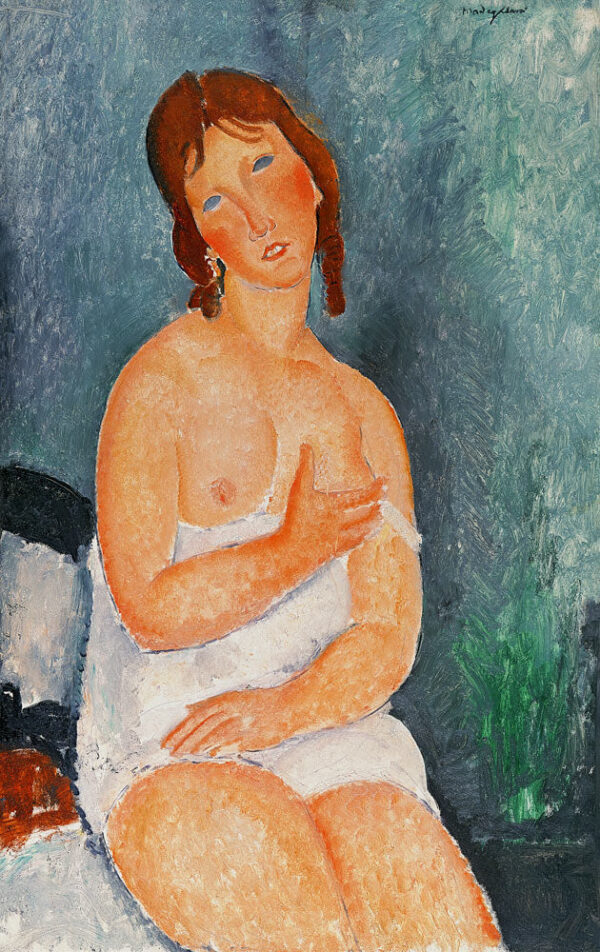 Jeune femme en chemise – Amedeo Modigliani Amedeo Modigliani 70x105