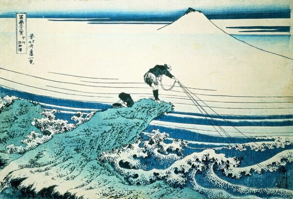 hokusai pêcheur – Katsushika Hokusai Katsushika Hokusai 105x70