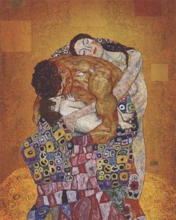 L’étreinte familiale – Gustav Klimt Gustav Klimt 70x85