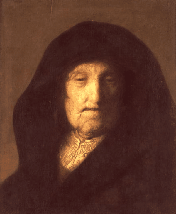 La mère de l’artiste – Rembrandt van Rijn Rembrandt van Rijn 70x85